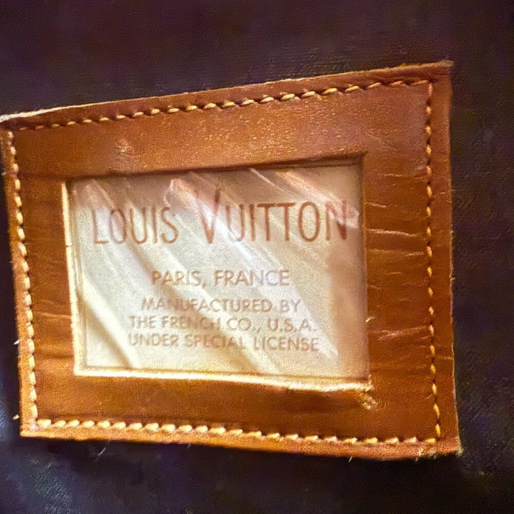 Vintage Louis Vuitton Monogram Travel Bag Steamer Doctors Bag - Rare 1970’s - Picture 14 of 14